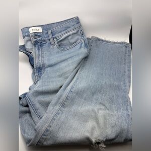 Pistola high waisted straight jeans - vintage - lightly distressed women’s 27